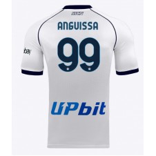 SSC Napoli Frank Anguissa #99 Bortedrakt 2023-24 Kortermet